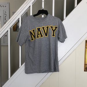 Medium Gray Navy Shirt